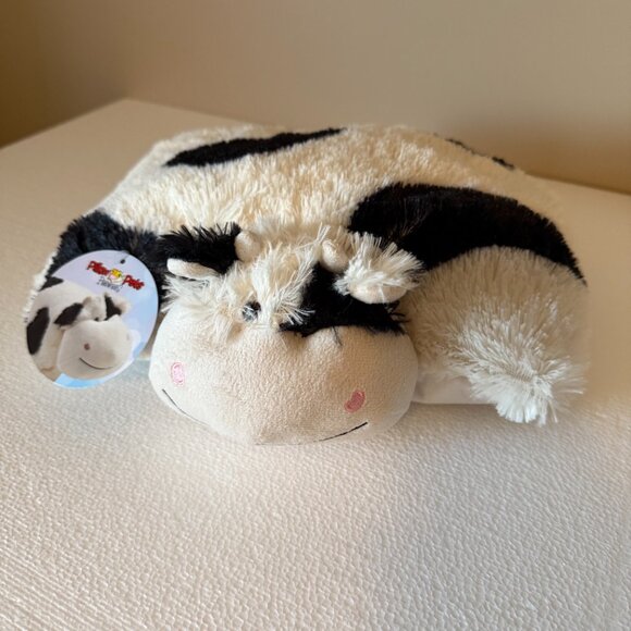 Pillow Pets Peewees Cozy Cow NWT - Picture 9 of 9